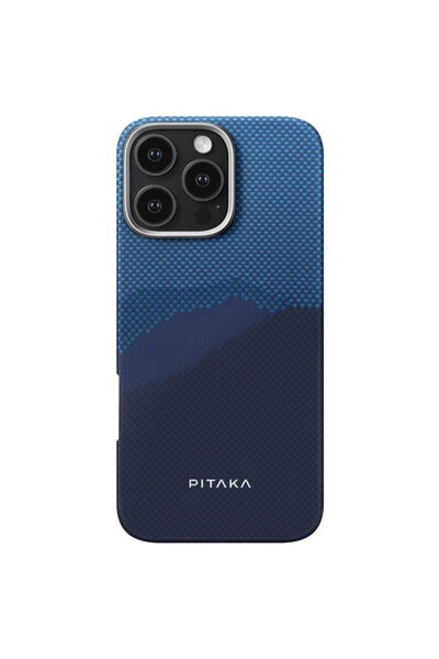 PITAKA Husa MagEZ 5 Starpeak, Aramida, pentru iPhone 16 Pro, MagSafe, Over Th...