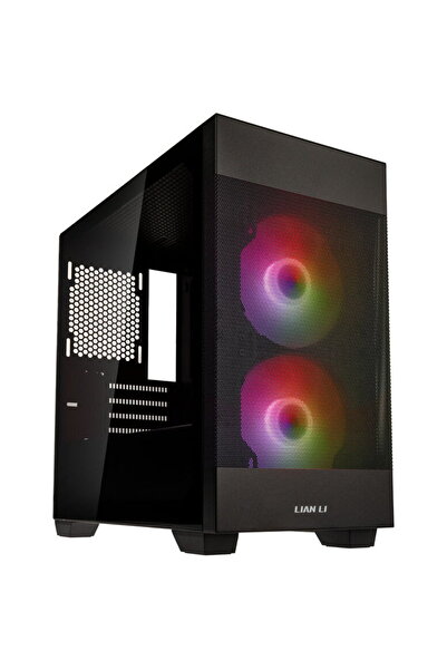 Lian Li LANCOOL 205M Mesh Micro-ATX Case Tempered Glass Negru