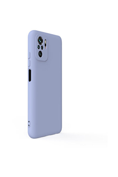 lemontti Husa silicon moale subțire Xiaomi Redmi Note 10s 4G Gri lavandă (mat...