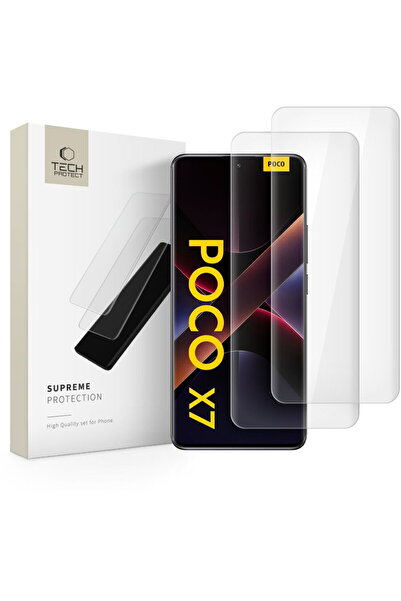 Tech-Protect Folie de protecție Tech Protect UV Plus Pachet 2 Xiaomi Redmi No...