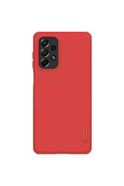 Nillkin Husă durabilă Super Frosted Shield Pro pentru Samsung Galaxy A73 roșu