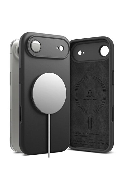 Ringke Husă Silicon Magnetică MagSafe iPhone Air Negru