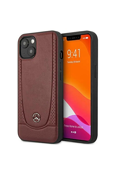 MERCEDES MEHCP15SARMRE iPhone 15 6.1 "   roșu/roșu hardcase piele Urban ...