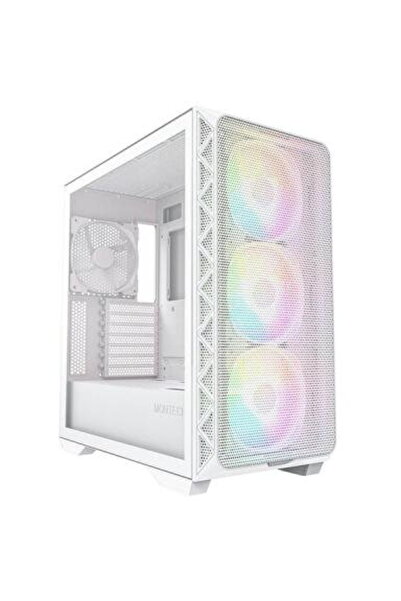 MONTECH Carcasa AIR 903 Max, Fara sursa, tempered glass, Alb