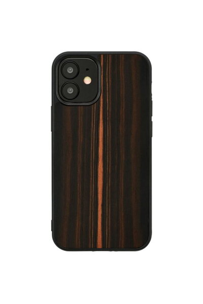 Other Husa MAN&WOOD pentru iPhone 12 mini negru abanos