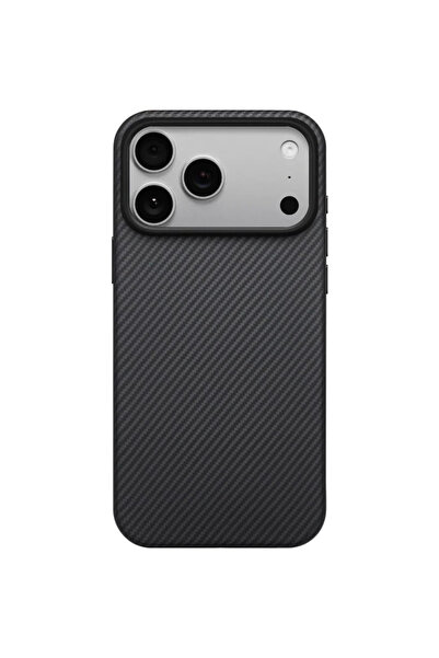 PITAKA Husa pentru iPhone 17 Pro Max Aramid UltraGuard, Negru/Gri
