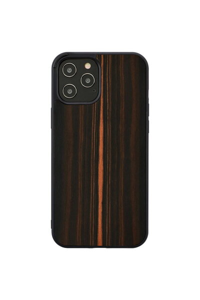 Other Калъф Husa MAN&WOOD за iPhone 12 Pro Max ебеново черен
