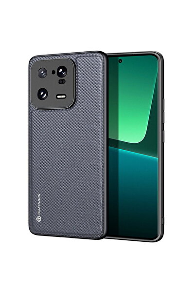 Dux Ducis Husa Fino case for Xiaomi 13 Pro cover with silicone frame gray