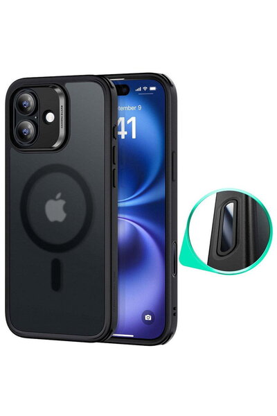 ESR Husă pentru iPhone 16 - Classic Hybrid HaloLock - Negru Mat