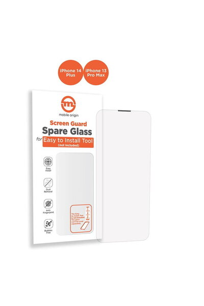 Mobile Origin Orange Screen Guard Spare Glass iPhone 14 Plus/13 Pro Max