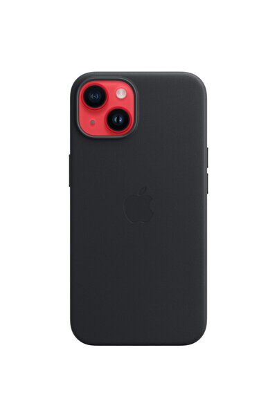 Apple iPhone 14 Leather Case MagSafe - Midnight