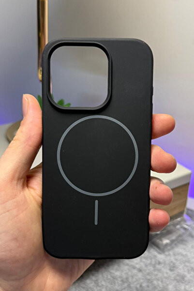 WANNA PROTECT iPhone 15 Pro Max Uyumlu Parmak İzi Bırakmaz Gerçek Magsafe Öze...