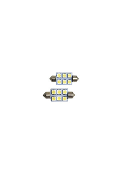 PARADOX SINCE 1992 Λάμπα LED Sofit C5W 39mm Canbus 12V 6 SMD Λευκό