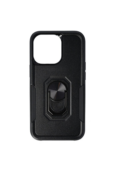SEP Husa TPU+PC Shockproof Ring Case Apple iPhone 13 Pro Negru
