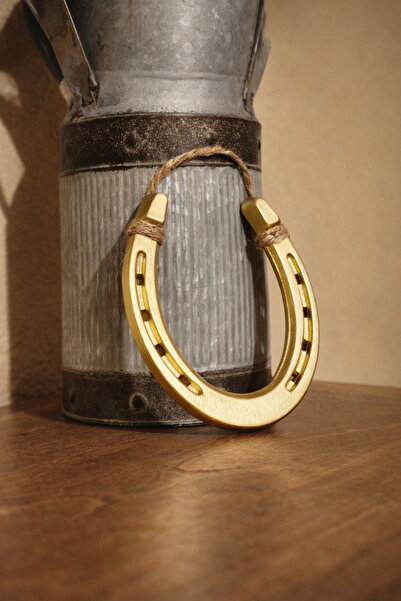 Lucky Horseshoe, Golden Anniversary Gift, Patriotic Gift, Horseshoe Wall Decor