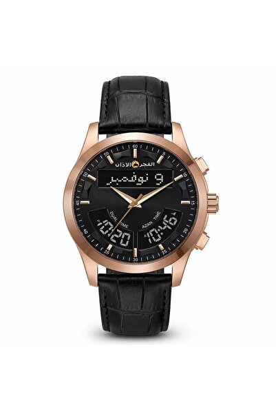 ALFAJR ALAZAN Original Al-Fajr Azan Islamic Watch the High-End Watch Leather ...