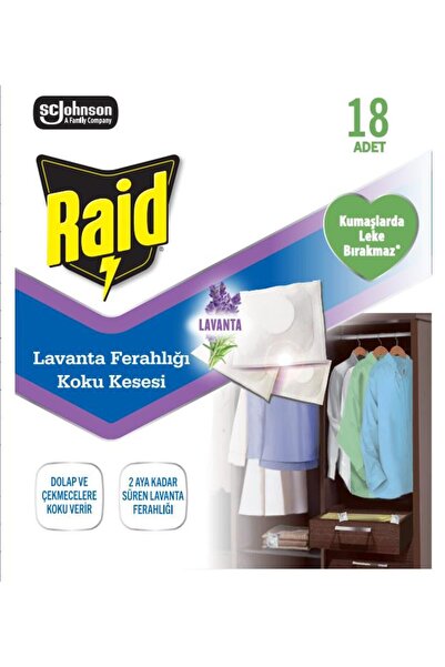 Raid Lavanta Kesesi 18 Adet