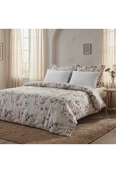 Green Black Σετ Παπλωματοθήκης Florissa Spring Texture Διπλό 100% Αιγαιοπελαγ...