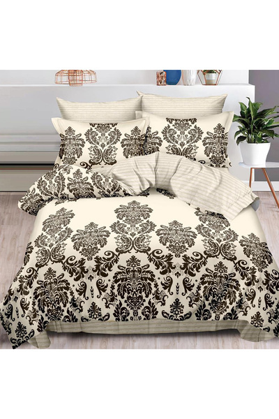 OEM Duvet Cover Set with Stretchy 180x200 for double bed, 6 pieces, JHN Finet...