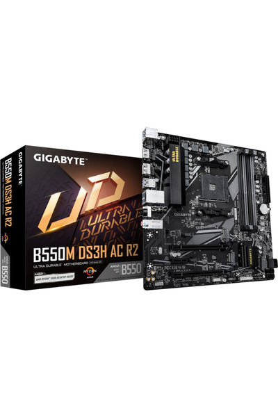 Gigabyte B550M DS3H AC R2 AMD B550 Socket AM4 mATX