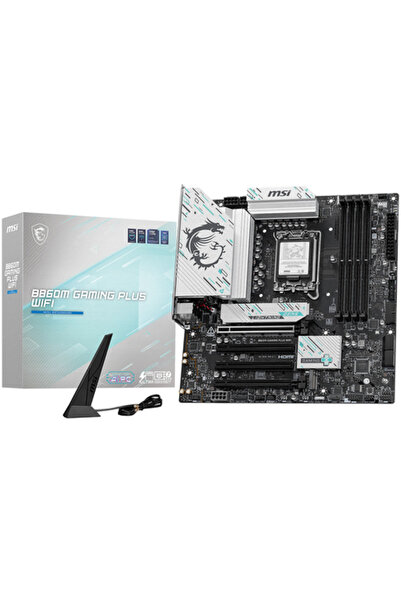 MSI B860M GAMING PLUS WIFI, Intel B860, Socket 1851, mATX