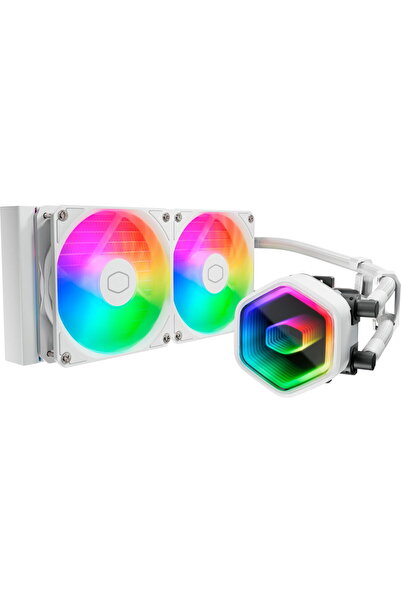 Cooler Master MasterLiquid 240 Core II ARGB LED 2 x 120 mm Alb (Alb)