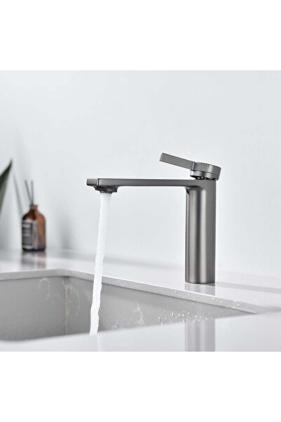 Giano Lavabo Bataryası Gun Metal