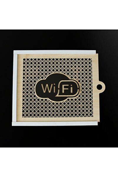 Twentie Wood Wifi Modem Kutusu