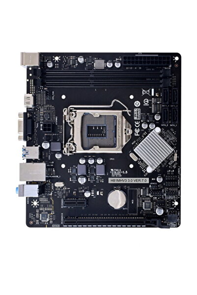 Biostar H81MHV3 3.0 H81 Intel ®   H81 LGA 1150 (Socket H3) micro ATX