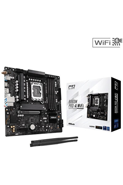 ASROCK B860M Pro-A WiFi 1851 mATX HDMI/DP DDR5