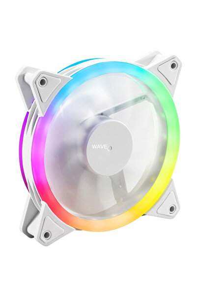 SHARKOON SHARK Blades PWM ARGB Ventilator 120 mm Alb