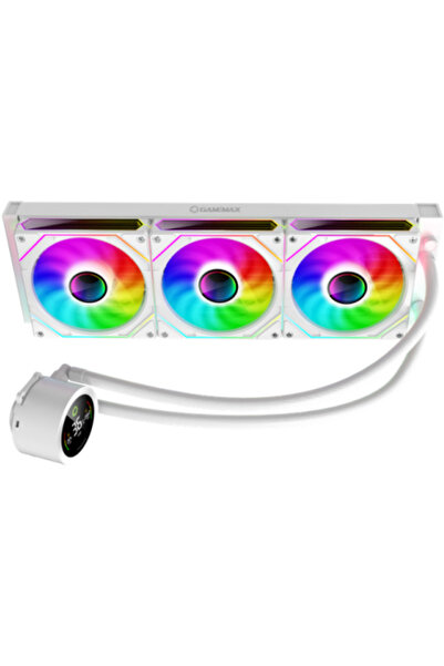 GAMEMAX IceBurg 360 Digital ARGB LED 3 x 120mm Alb