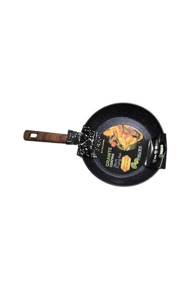 Clini Tigaie universală Clini, Granit, 26cm, Negru