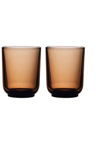 Fellow Set de două pahare Pirch Cappuccino 190 ml - Chihlimbar