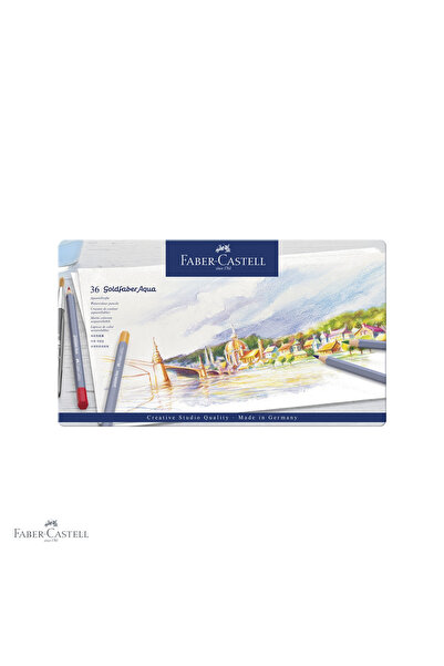 Faber Castell Creioane colorate acuarelabile Faber-Castell Goldfaber Aqua, 36...