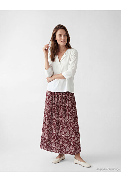 LC Waikiki Embroidered Belmando Flared Skirt with Waist Cord by Uzg Store for...