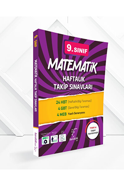 Karekök Yayınları 9.SINIF MATEMATİK HAFTALIK TAKİP SINAVLARI