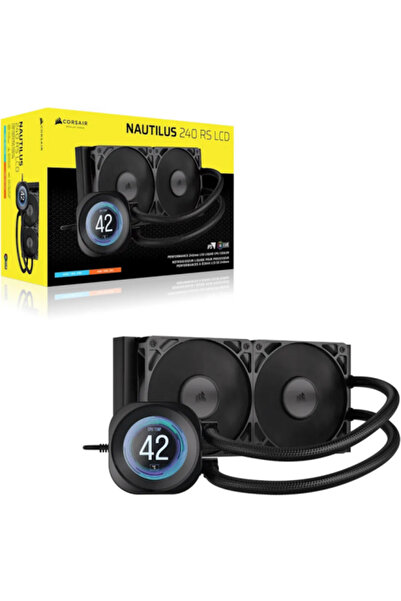 Corsair Nautilus 240 RS LCD 2 x 120 mm Negru