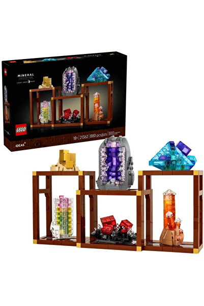 LEGO Ideas - Colectia minerala 21362, 880 piese 18ani+