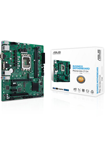 ASUS Pro H610M-C D4-CSM, Intel H610, Socket 1700, mATX