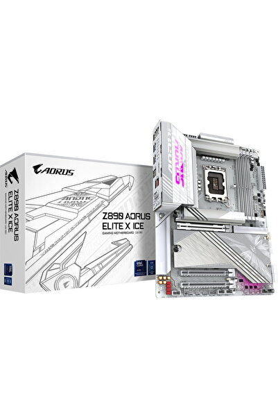 Gigabyte Z890 AORUS Elite X ICE Mainboard, LGA 1851, Intel Z890, ATX, DDR5