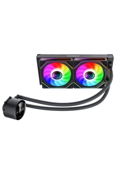 GAMEMAX Iceburg 240 digital argb led 2 x 120mm black