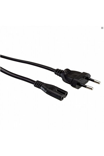 Generic Cablu alimentare Euro la IEC C7 2 pini 1 metru