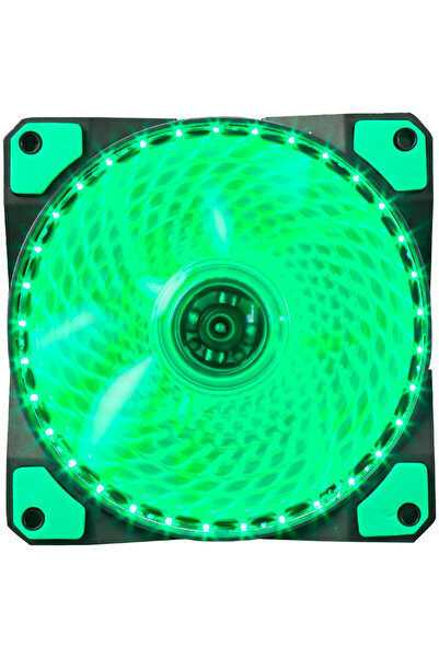 MARVO Ventilator 120 mm FN-11 green LED