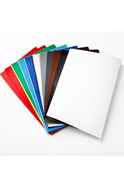 Alternativ Media Set 12 coli autocolant lucios multicolor, 30x21 cm