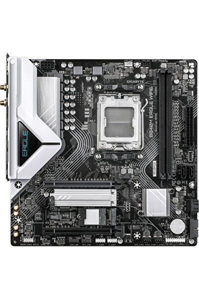 Gigabyte B840M EAGLE WIFI6, AM5, DDR5, BT, mATX, Negru/Alb