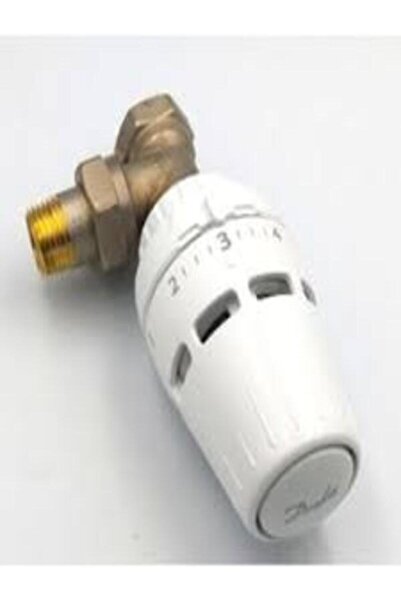 DANFOSS 1/2" Köşe Termostatik Vana Seti (Set Halinde)