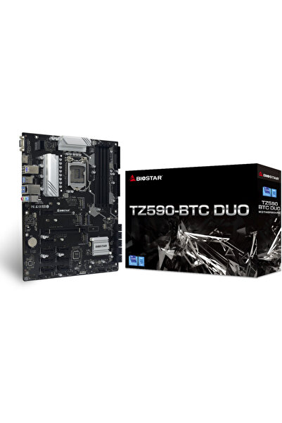 Biostar TZ590BTC DUO Intel Z590 Socket 1200, uATX