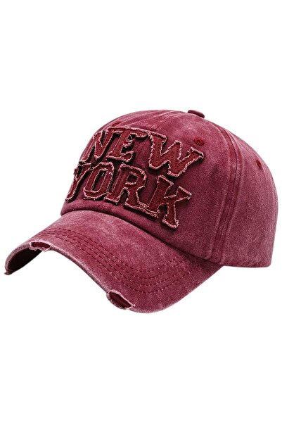 Uniquetrenders Șapcă de baseball unisex, cu broderie New York, reglabilă