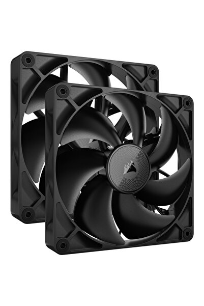 Corsair iCUE LINK RX140, 140mm PWM, Pachet Dublu, Negru